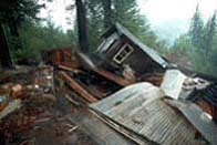 House completely destroyed